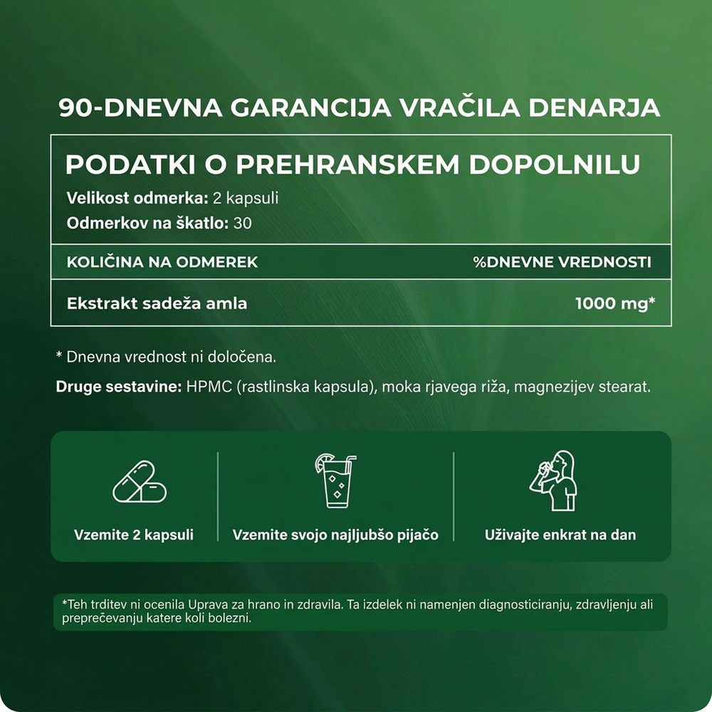 Amla – Kapsule iz superživila SI