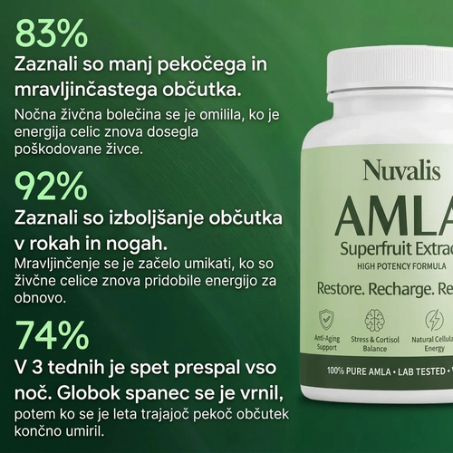 Amla – Kapsule iz superživila SI